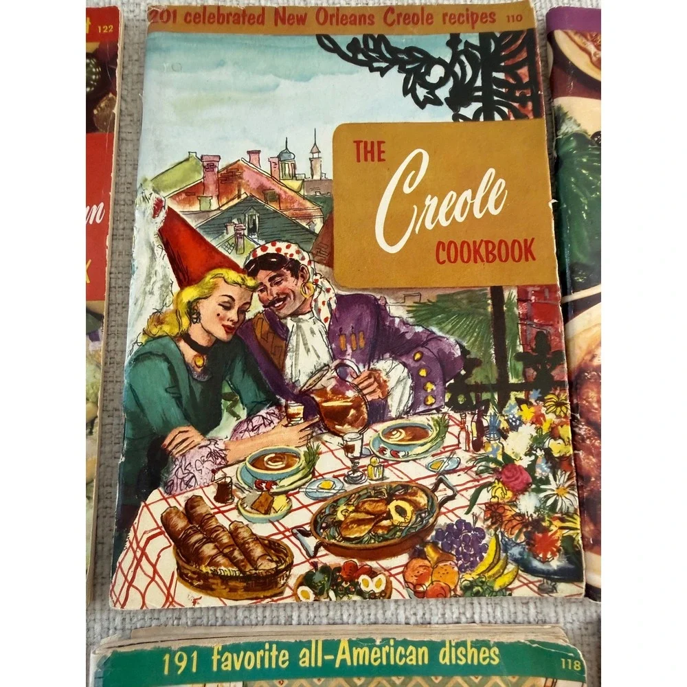 Vintage Set of 7 Culinary Arts Institute Cookbooks 1956-Melanie DeProft Director